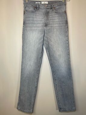 Mango Gisele Light Gray Denim Jeans